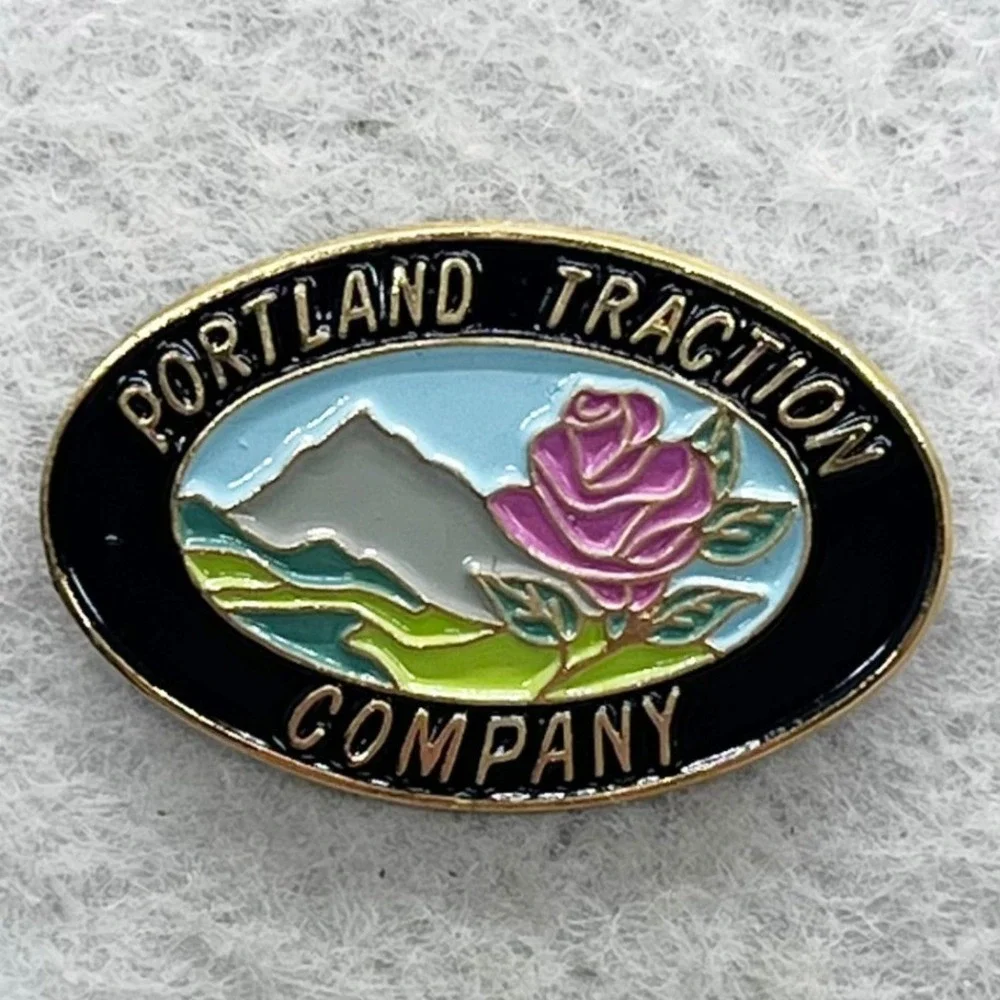 🔮 5/$25 Portland Traction Company‎ Pin